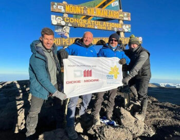 Alan climbs Mount Kilimanjaro for Marie Curie